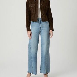 NWT PAIGE ANESSA WIDE LEG JEAN IN EXPLORER 31” SIZE 25